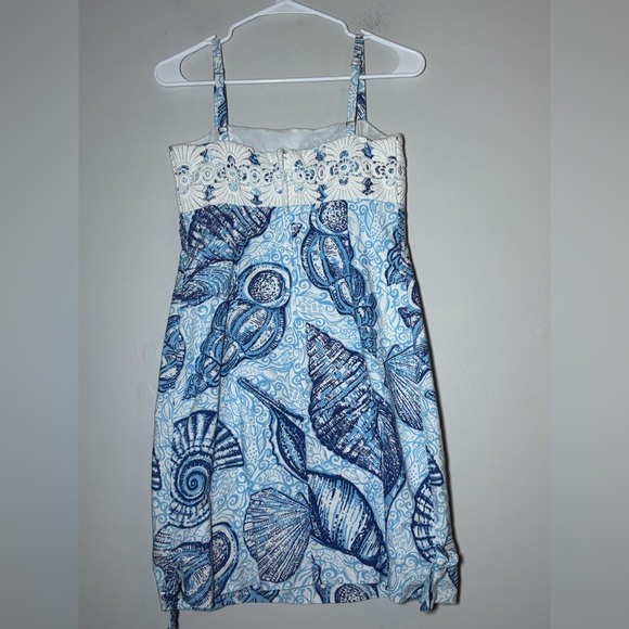 Lilly Pulitzer Originals vintage Bel Air True Blue Stuffed Shells Dress size 2 - Picture 4 of 6